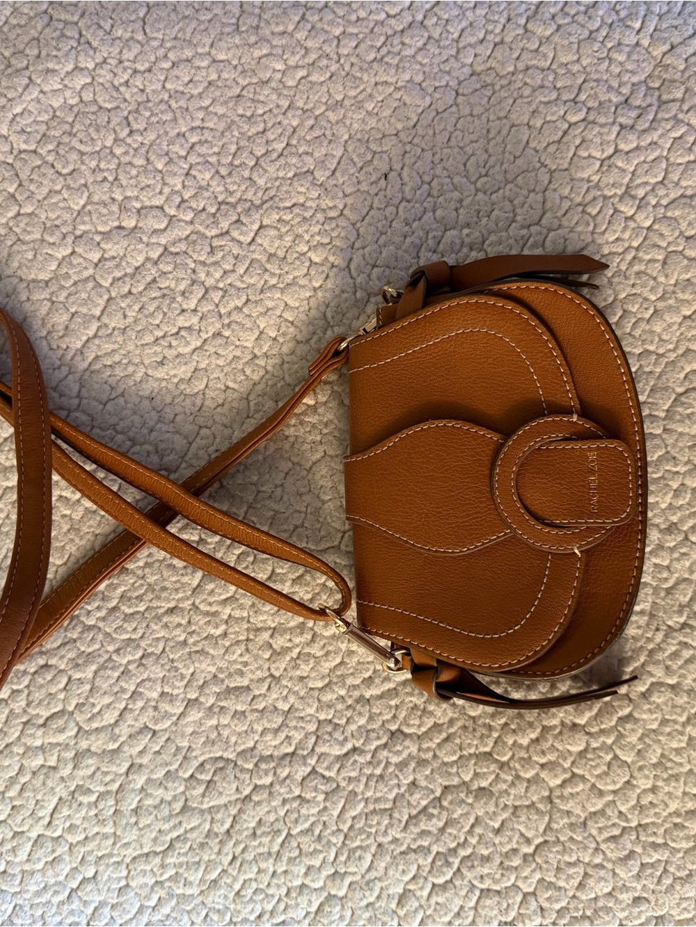 Rachel Zoe tan Leather belt bag/Crossbody Bag